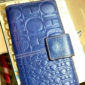 Carolina Herrera Blue Wallet